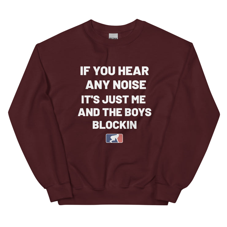 IF YOU HEAR ANY NOISE
