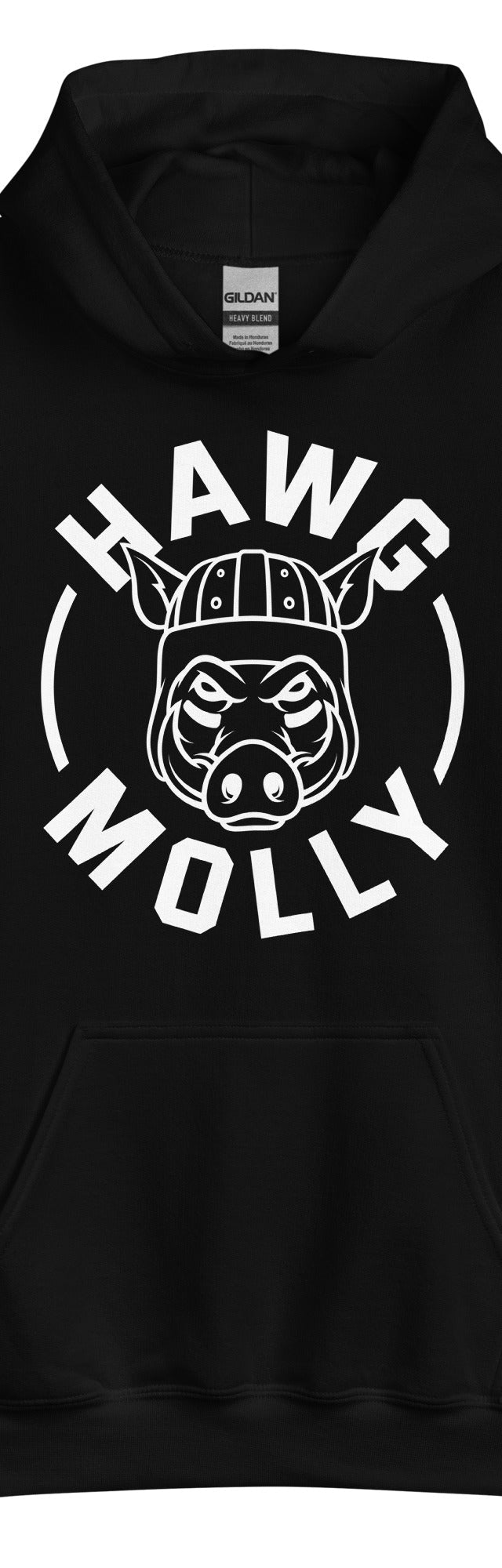 HAWG MOLLY (White) - Tall Hoodie