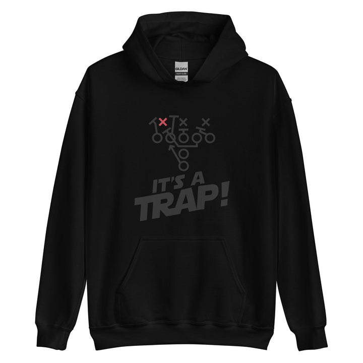 ITS A TRAP! (Black) - Tall Hoodie