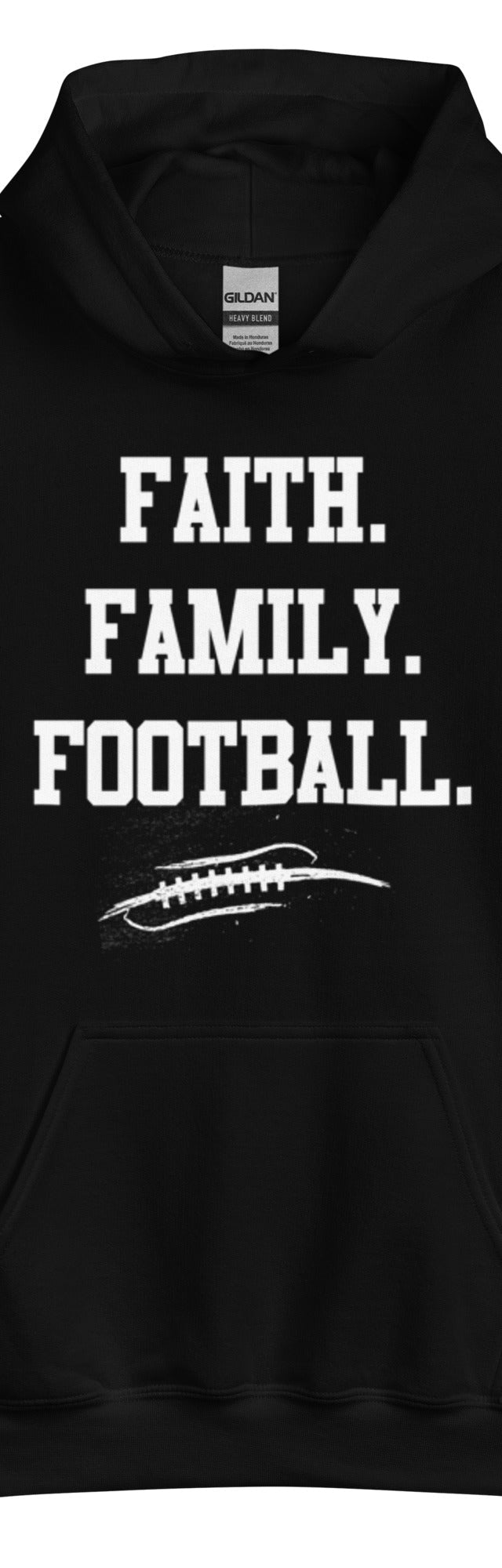 FAITH FAMILY FOOTBALL - Youth Hoodie