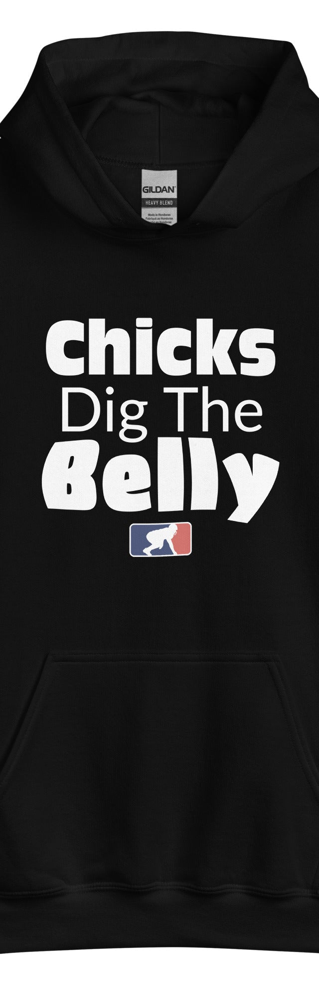 CHICKS DIG THE BELLY - Youth Hoodie