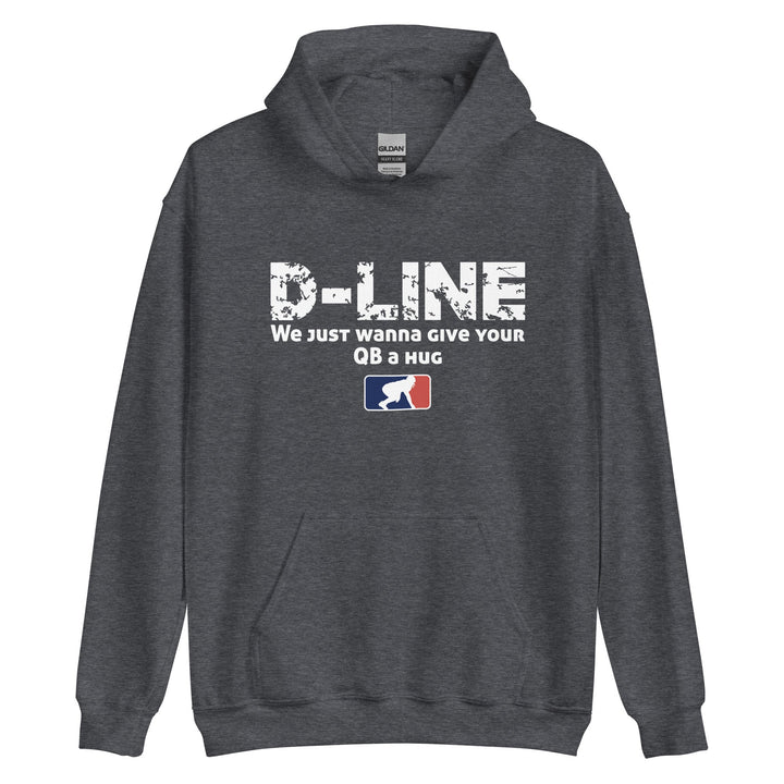 D-LINE QB HUGS - Tall Hoodie