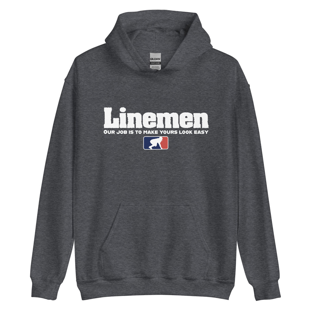 A LINEMANS JOB - Tall Hoodie