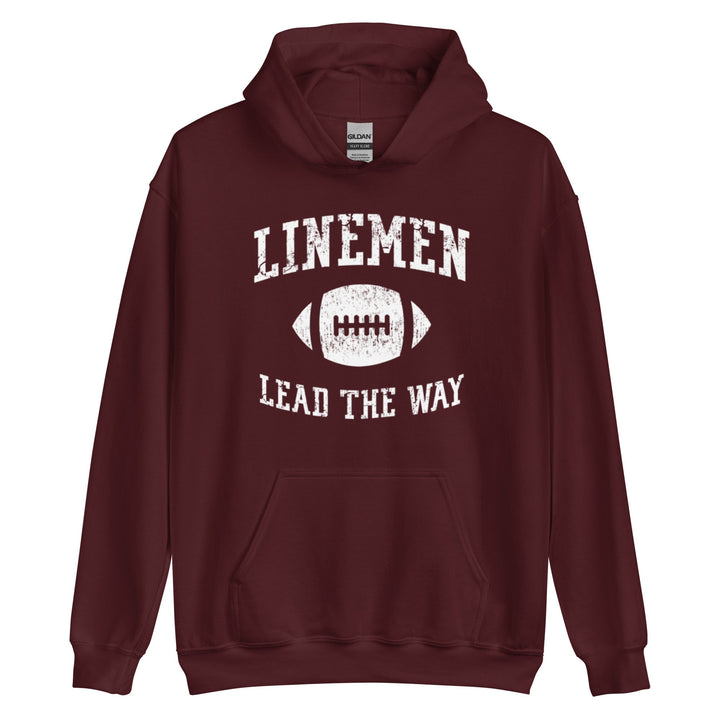 LINEMEN LEAD THE WAY - Youth Hoodie