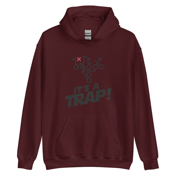 ITS A TRAP! (Black) - Tall Hoodie