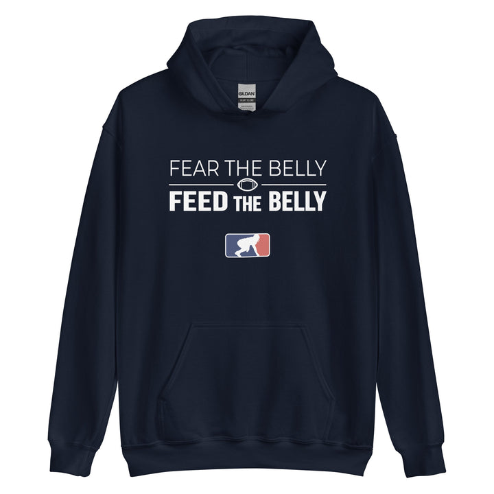 FEAR THE BELLY FEED THE BELLY - Tall Hoodie