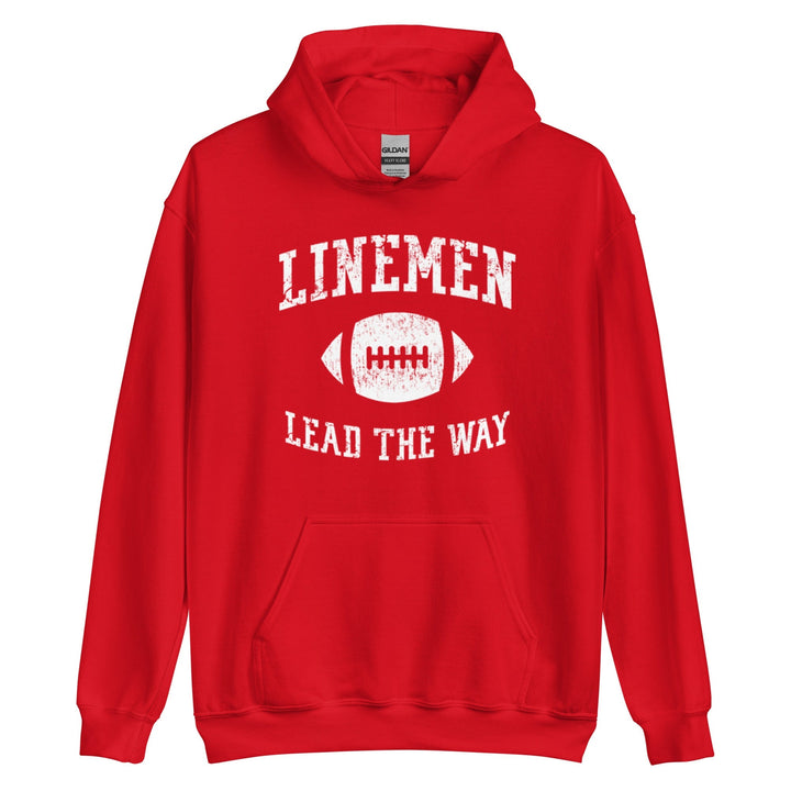 LINEMEN LEAD THE WAY - Youth Hoodie