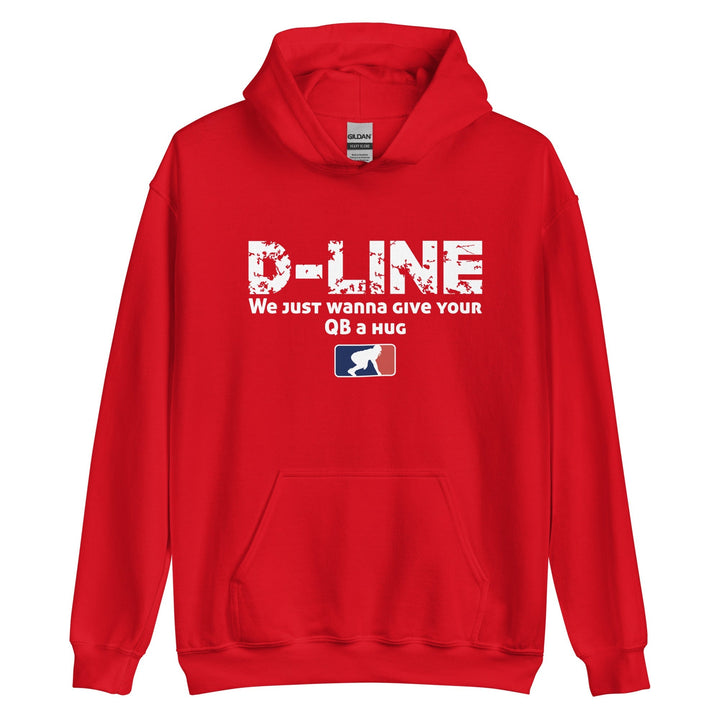 D-LINE QB HUGS - Tall Hoodie