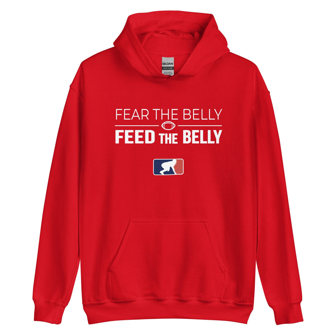 FEAR THE BELLY FEED THE BELLY - Tall Hoodie