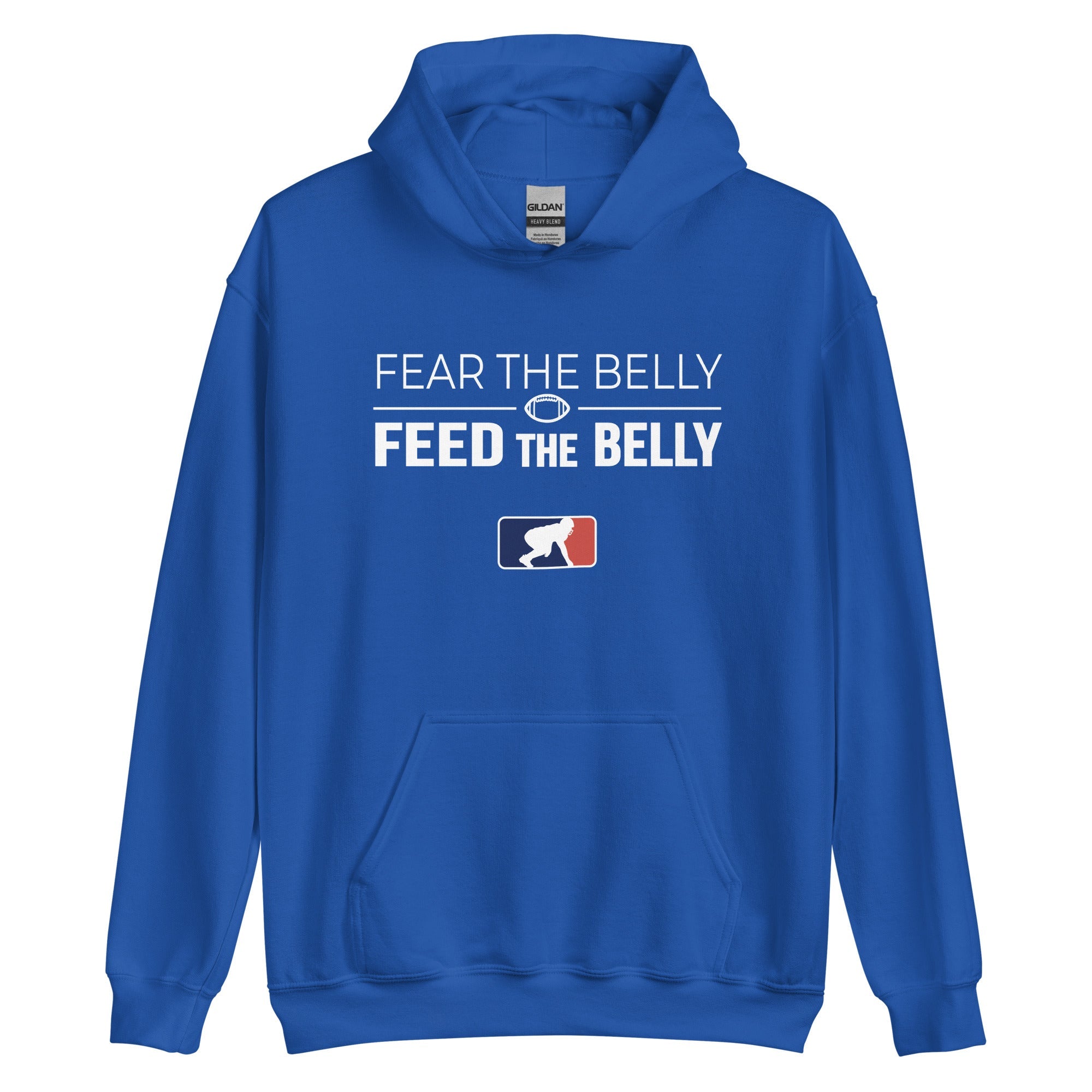 FEAR THE BELLY FEED THE BELLY - Tall Hoodie
