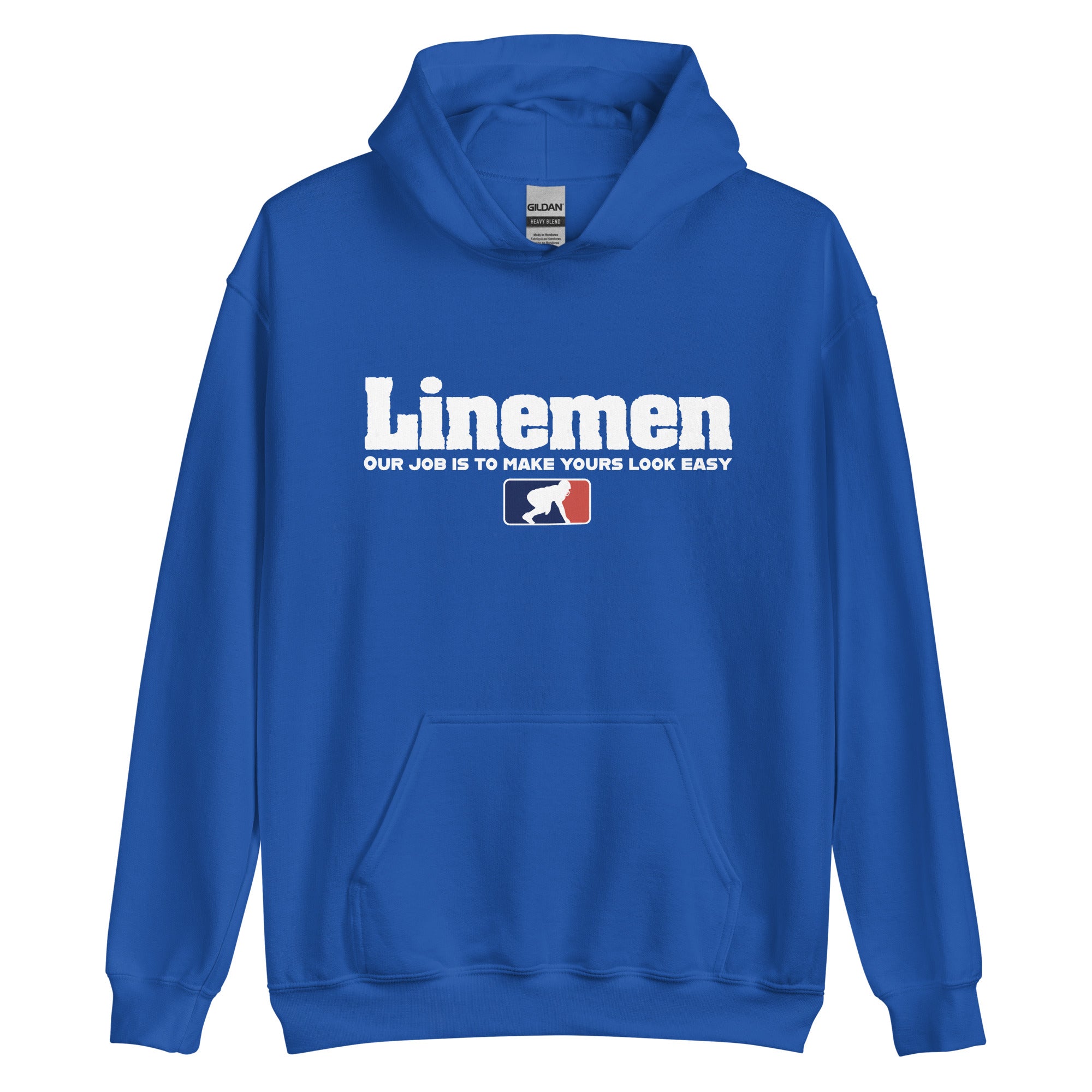 A LINEMANS JOB - Tall Hoodie