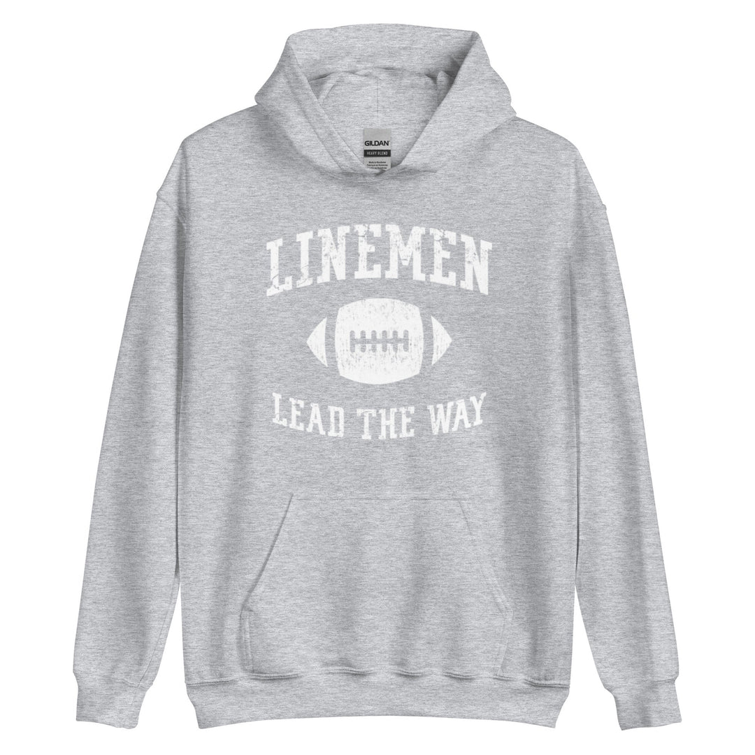 LINEMEN LEAD THE WAY - Youth Hoodie