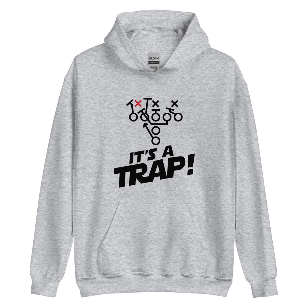 ITS A TRAP! (Black) - Tall Hoodie