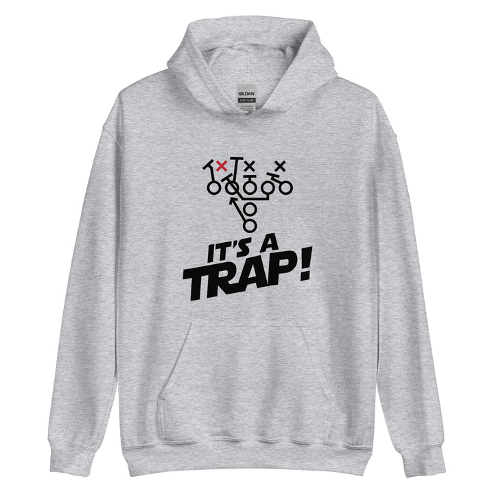 ITS A TRAP! (Black) - Tall Hoodie