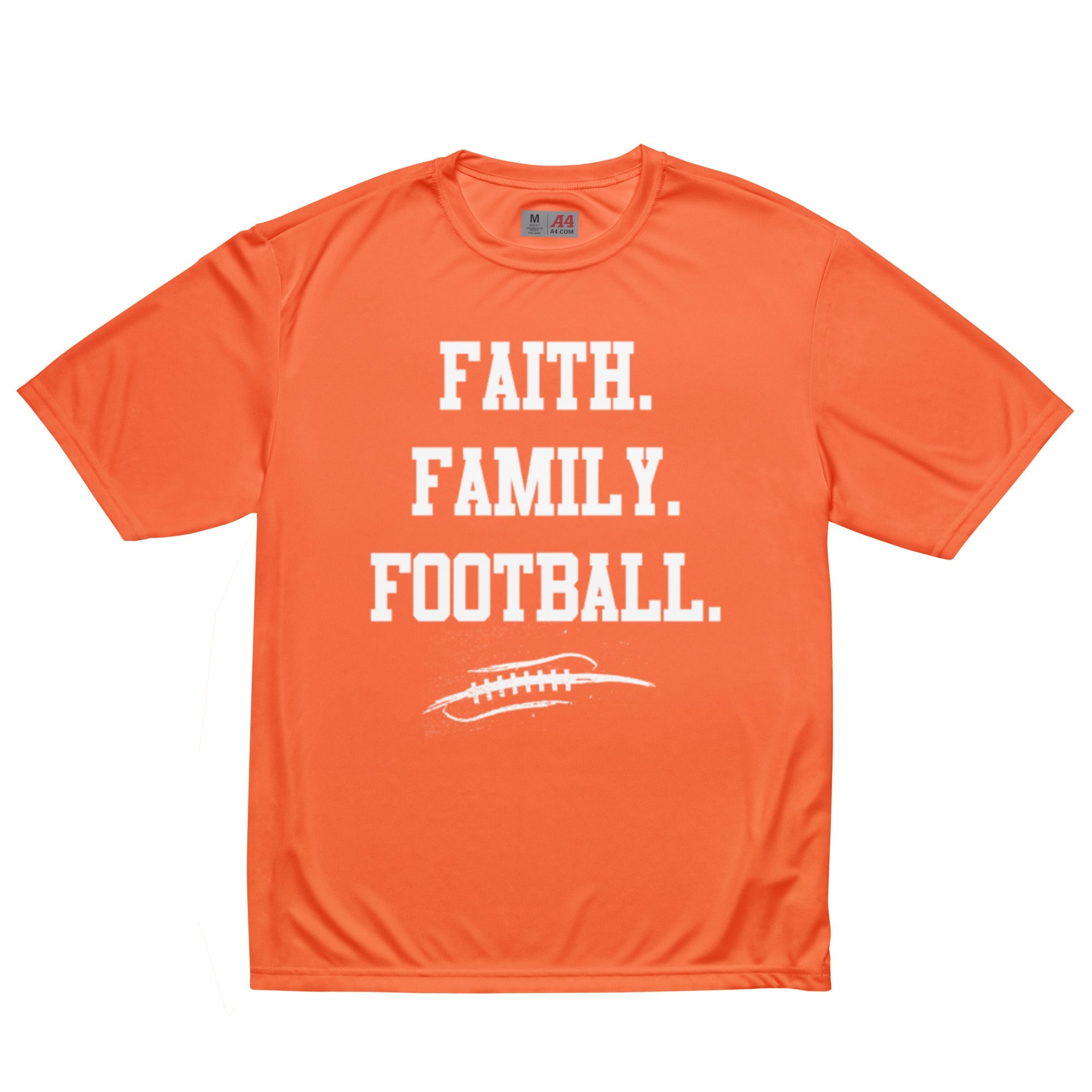 FAITH FAMILY FOOTBALL - Performance Tee