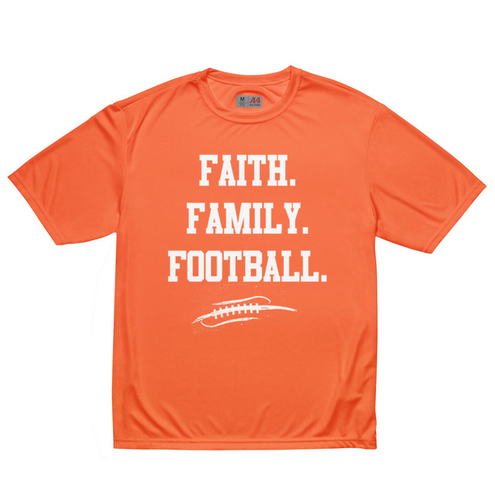 FAITH FAMILY FOOTBALL - Performance Tee