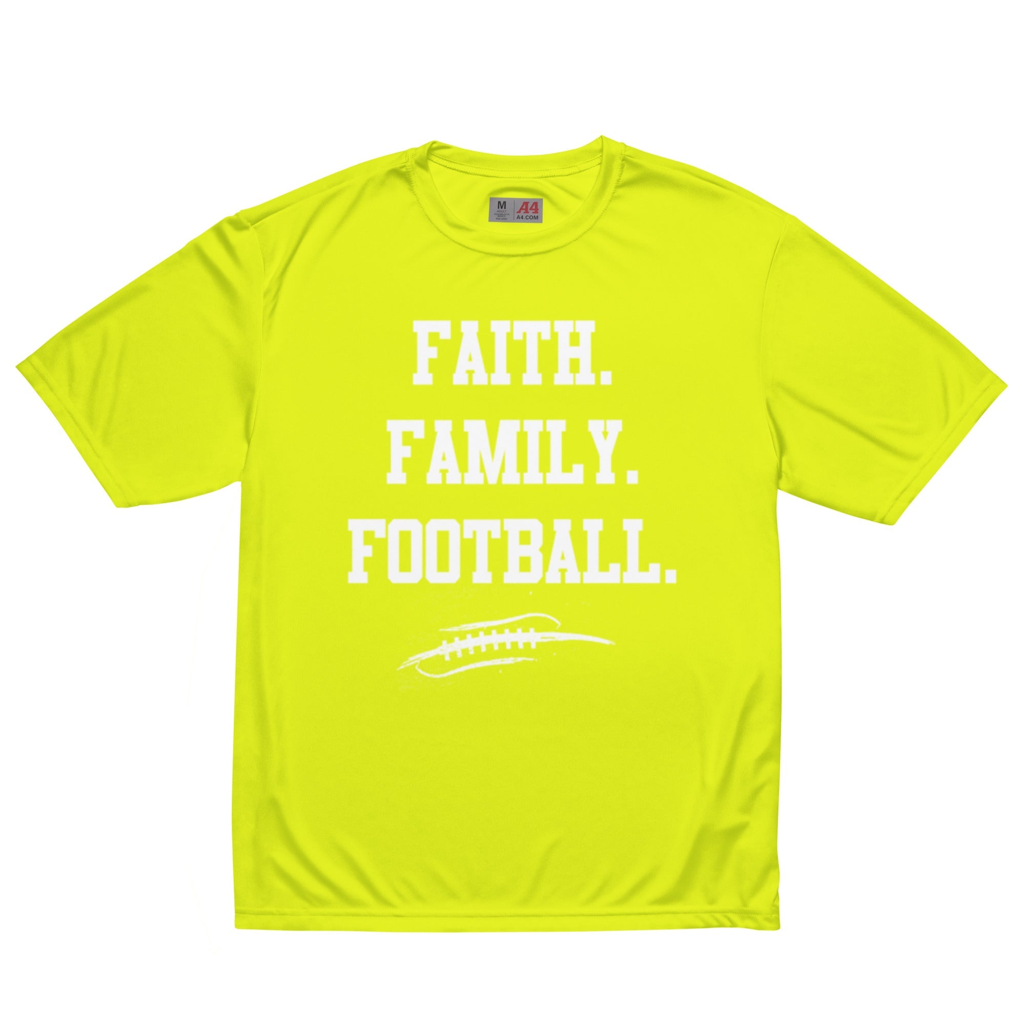 FAITH FAMILY FOOTBALL - Performance Tee