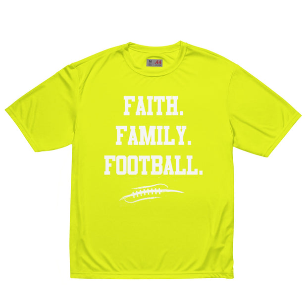 FAITH FAMILY FOOTBALL - Performance Tee