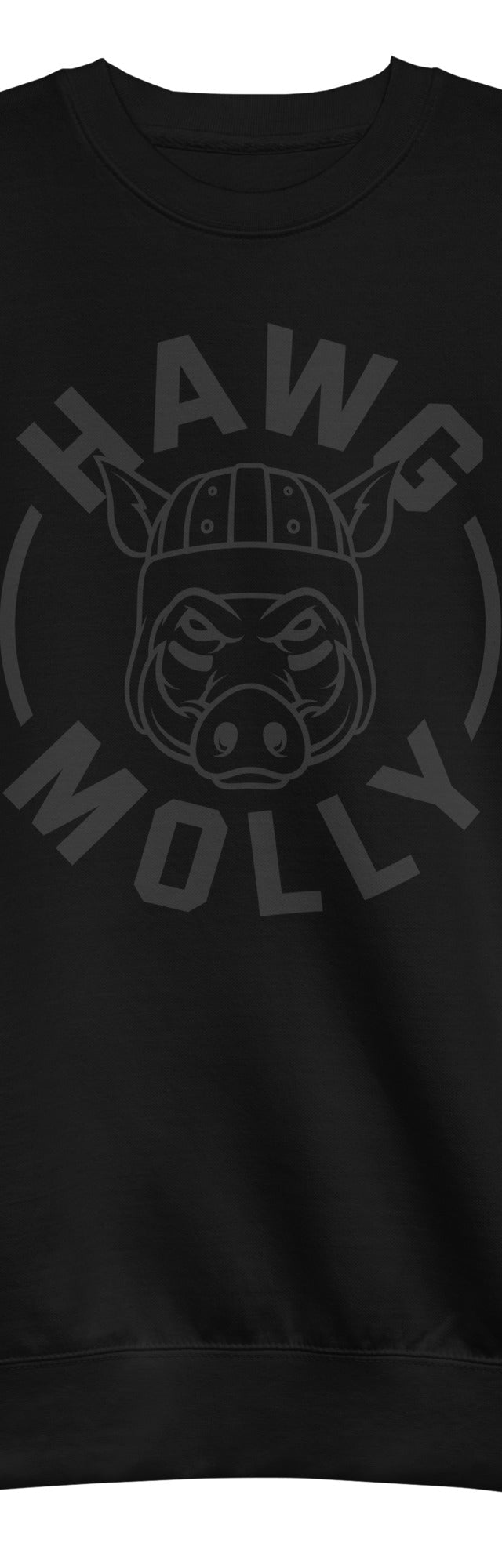 HAWG MOLLY (Black) - Crewneck