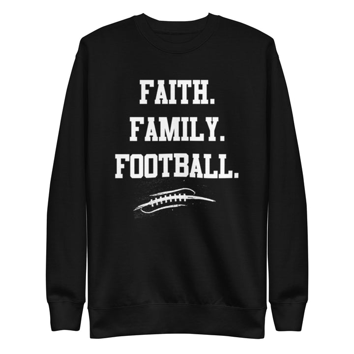 FAITH FAMILY FOOTBALL - Crewneck