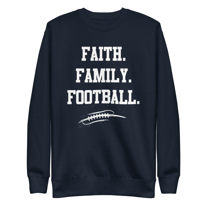 FAITH FAMILY FOOTBALL - Crewneck