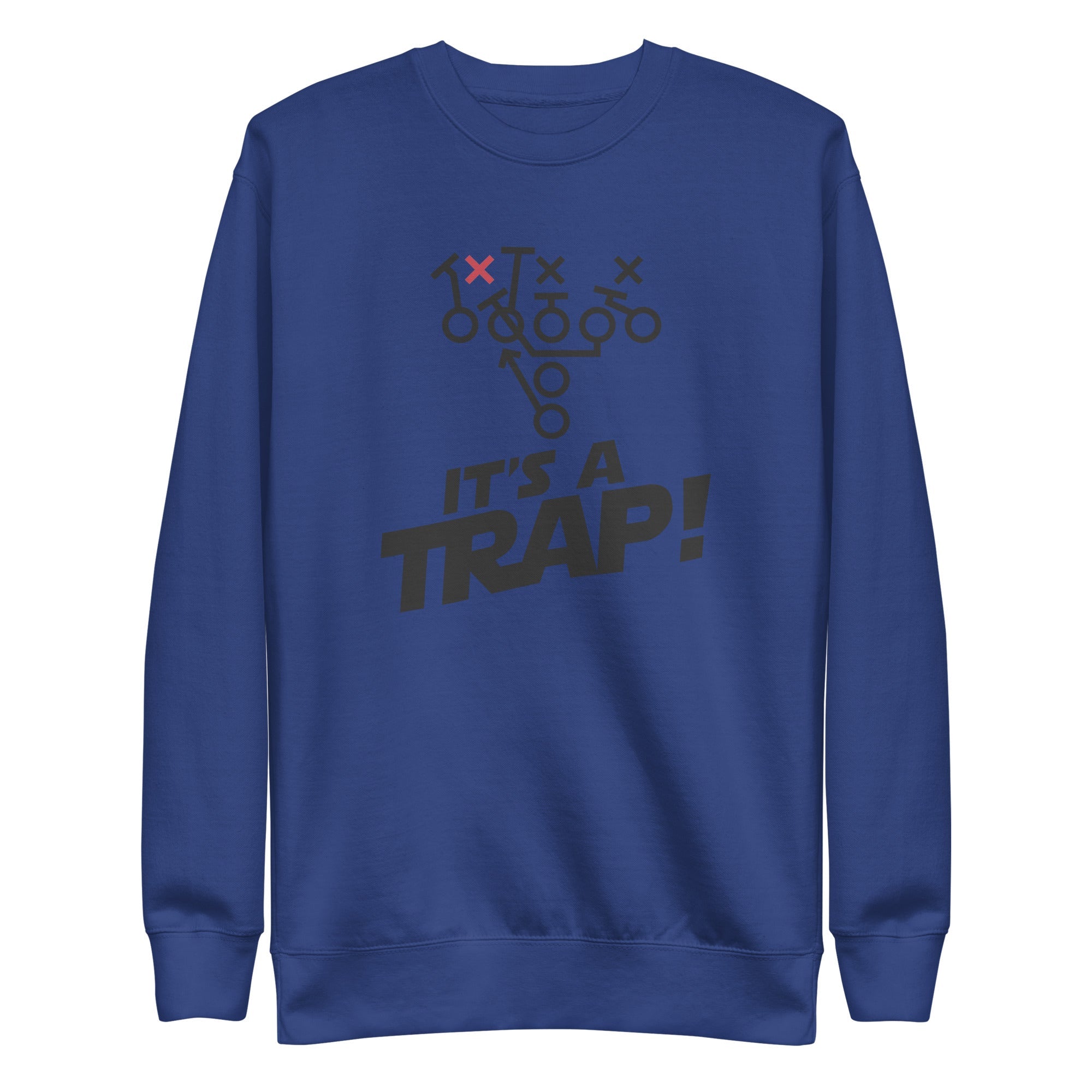 ITS A TRAP (Black) - Crewneck