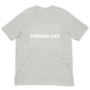 TRENCH LIFE (White) - T-Shirt