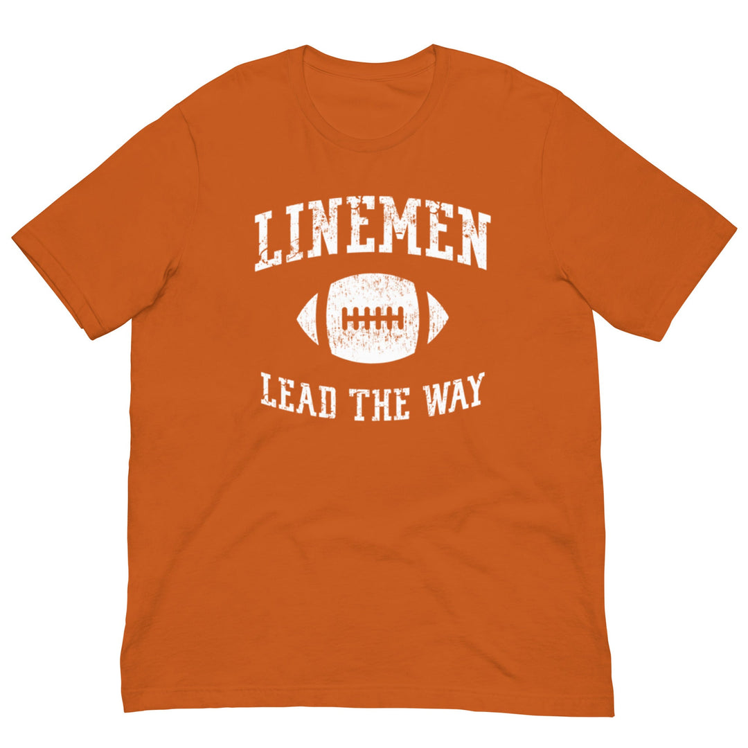 LINEMEN LEAD THE WAY - Youth T-Shirt