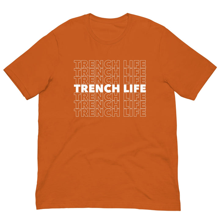 TRENCH LIFE (White) - Youth T-Shirt