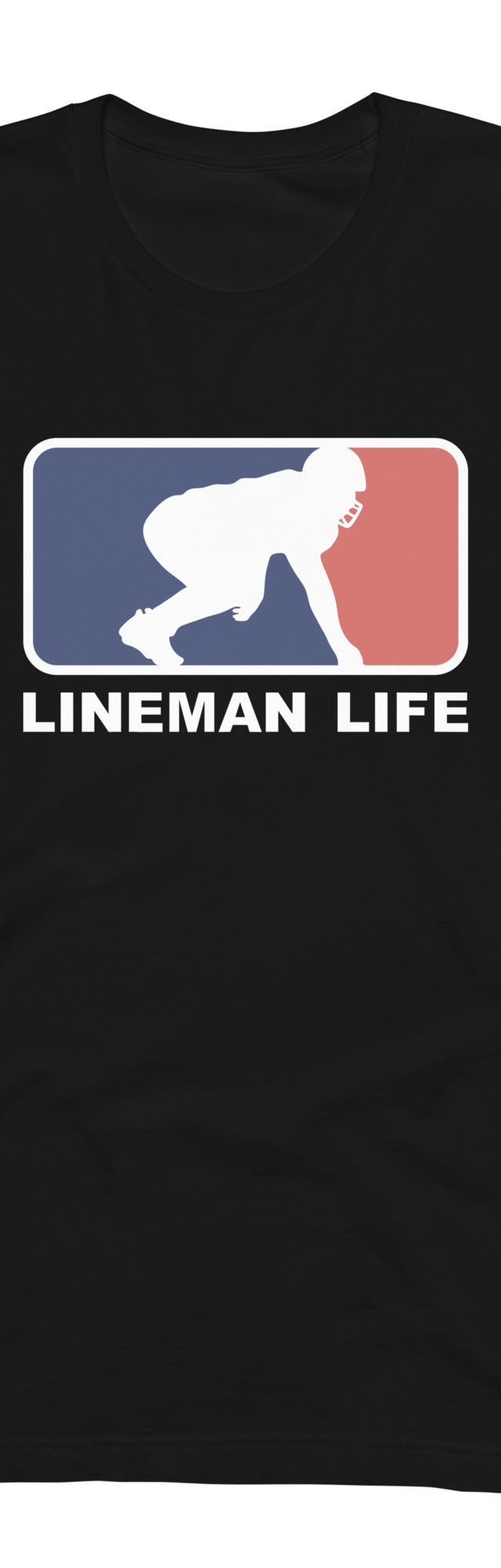 LINEMEN LIFE LOGO - T-Shirt