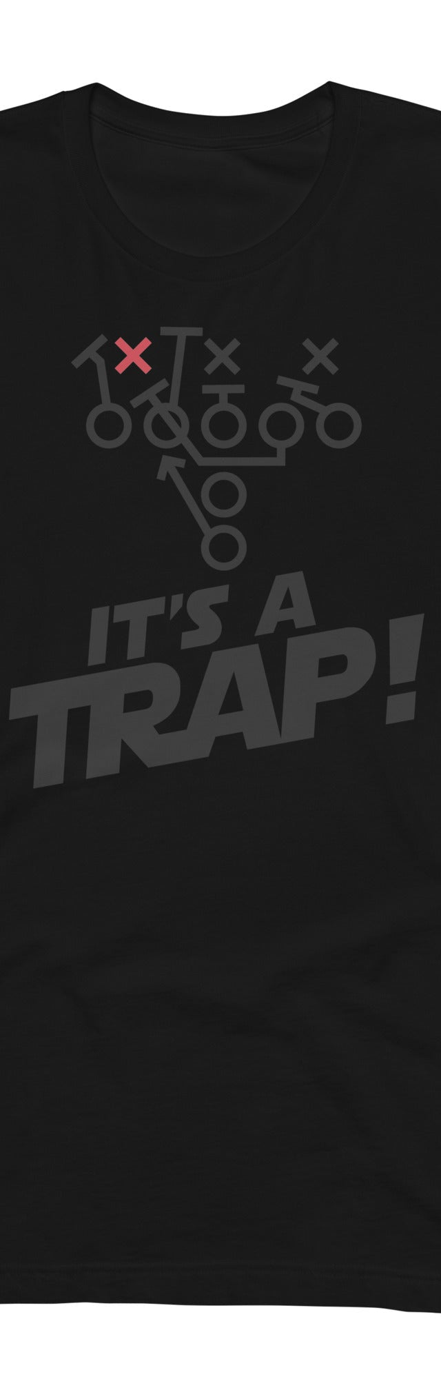 ITS A TRAP! (Black) - T-Shirt