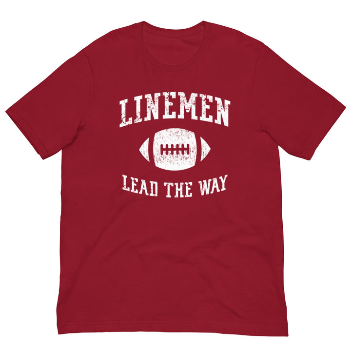LINEMEN LEAD THE WAY - Youth T-Shirt