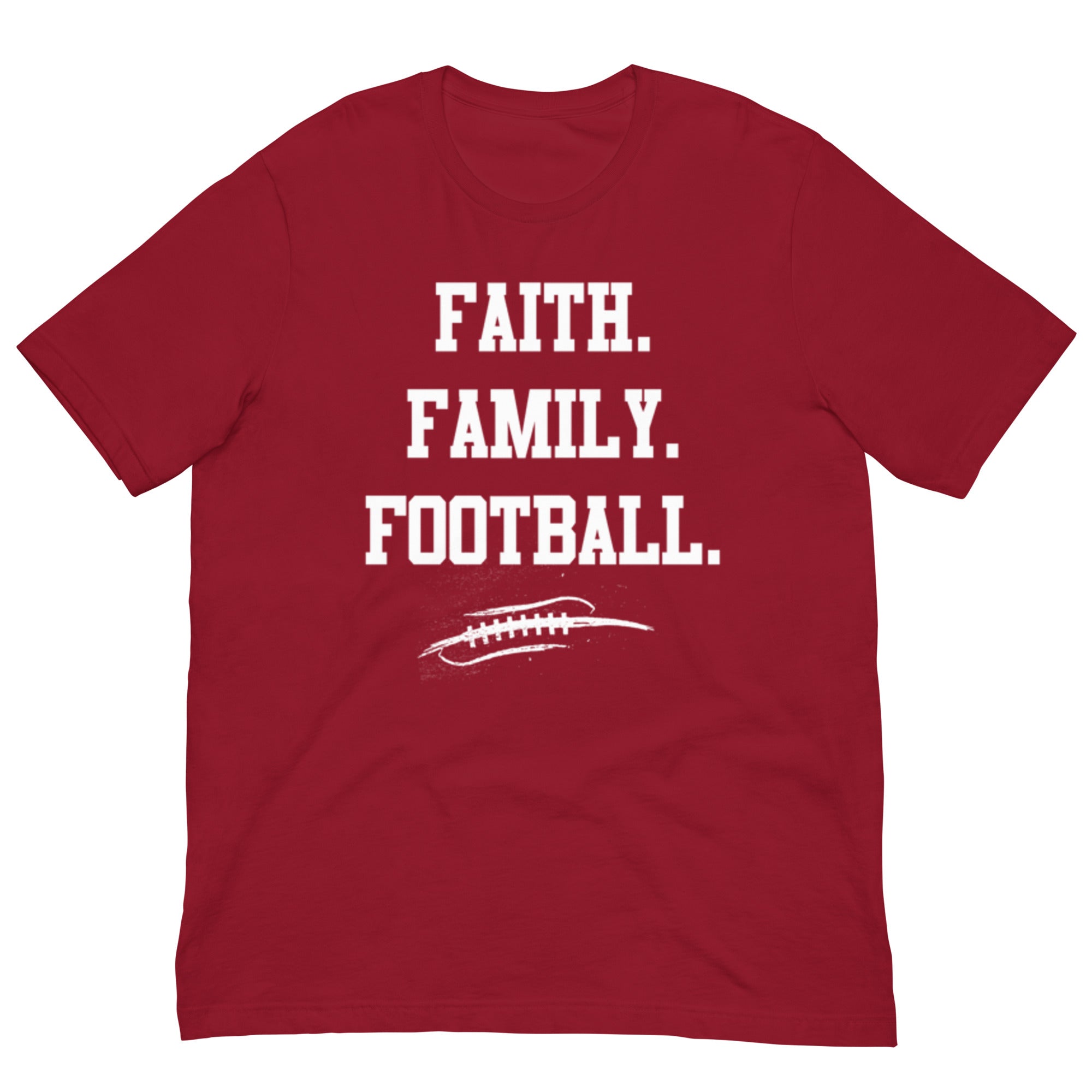 FAITH FAMILY FOOTBALL - Youth T-Shirt