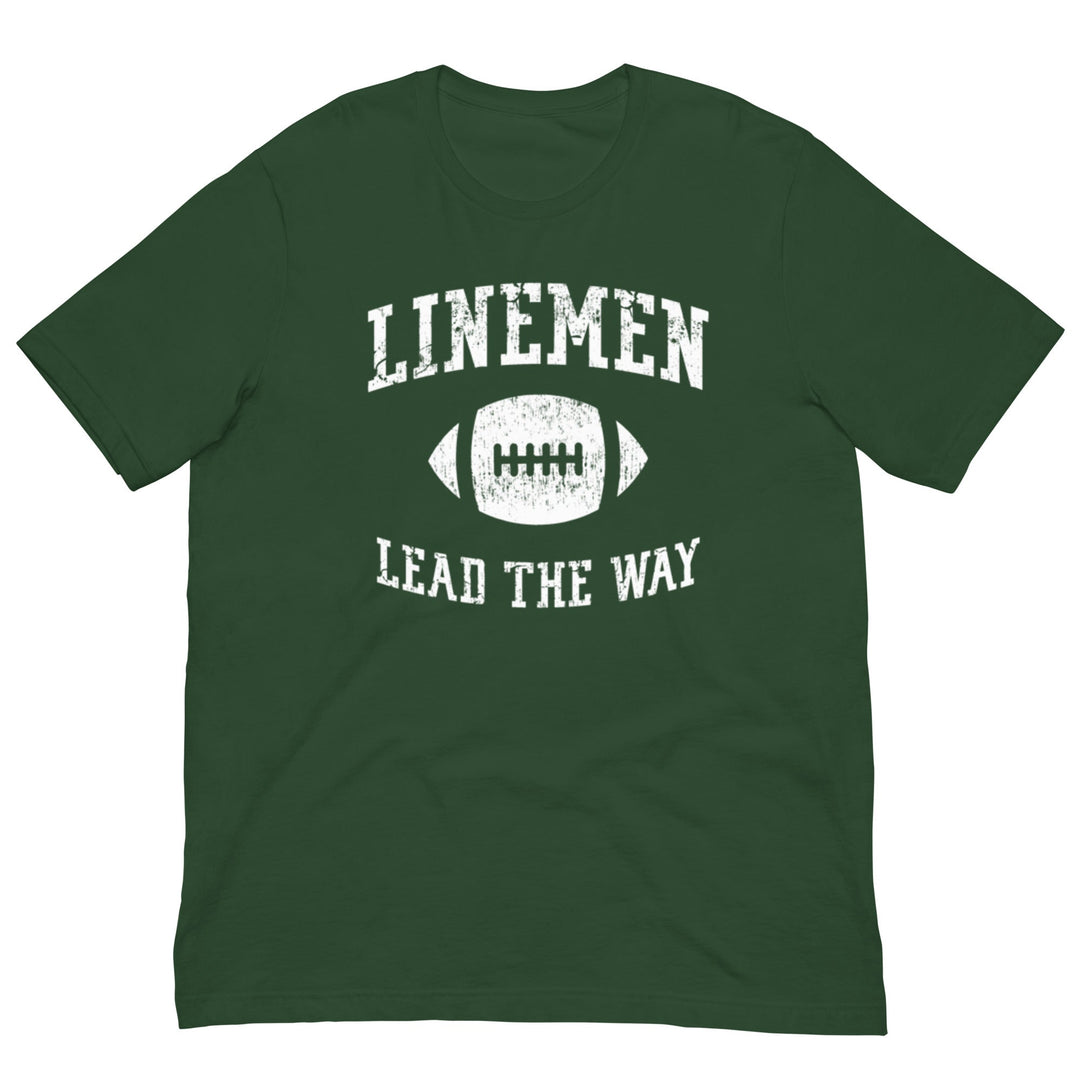 LINEMEN LEAD THE WAY - Youth T-Shirt