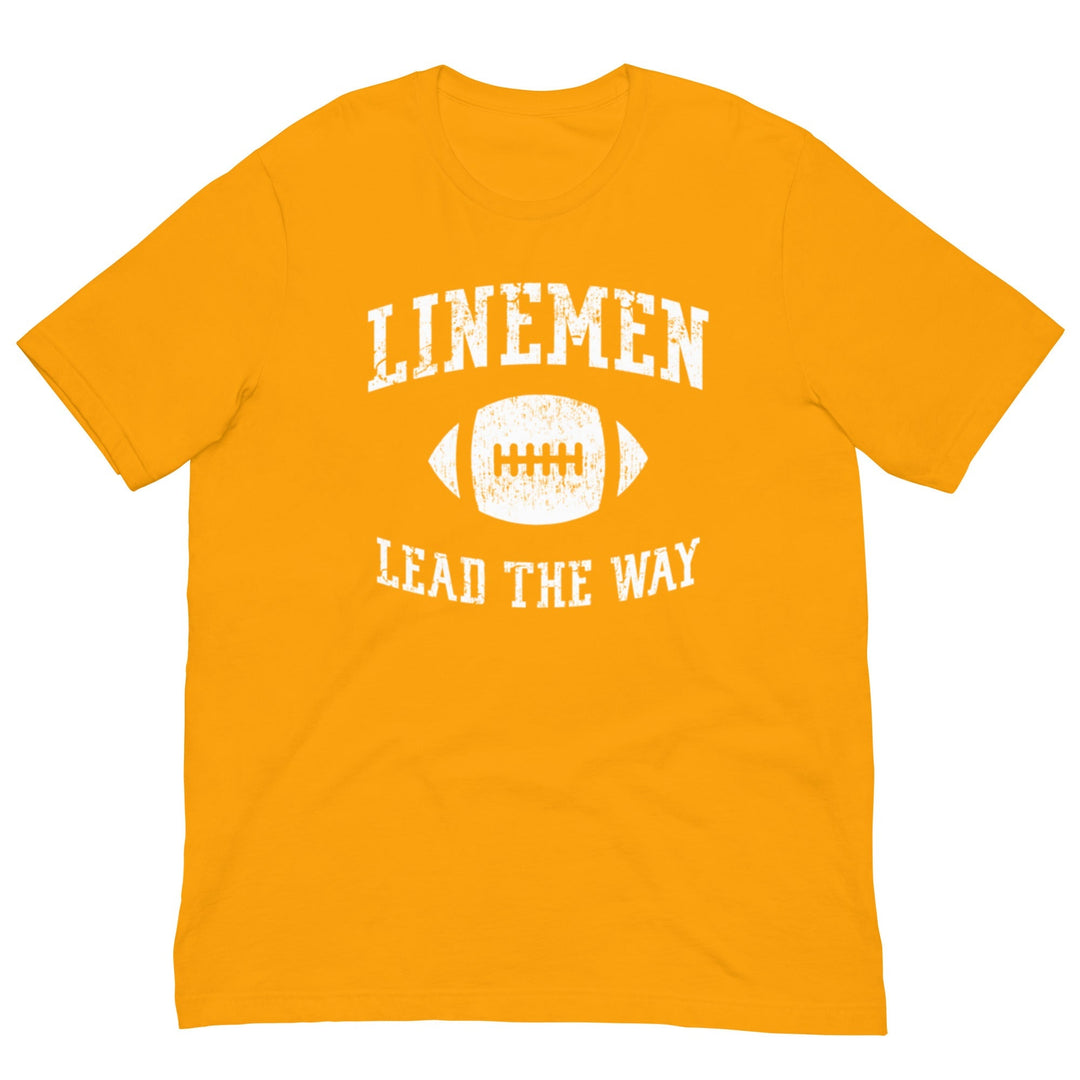 LINEMEN LEAD THE WAY - Youth T-Shirt