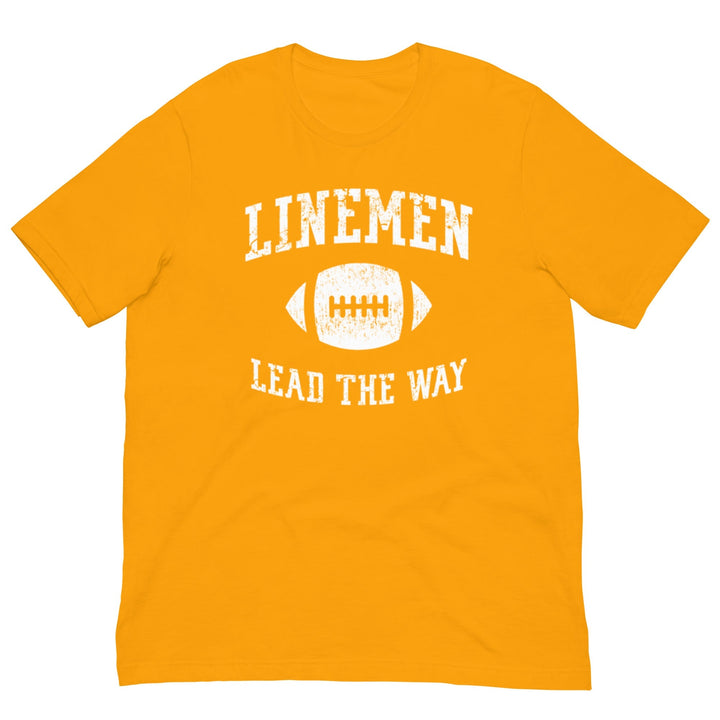 LINEMEN LEAD THE WAY - Youth T-Shirt