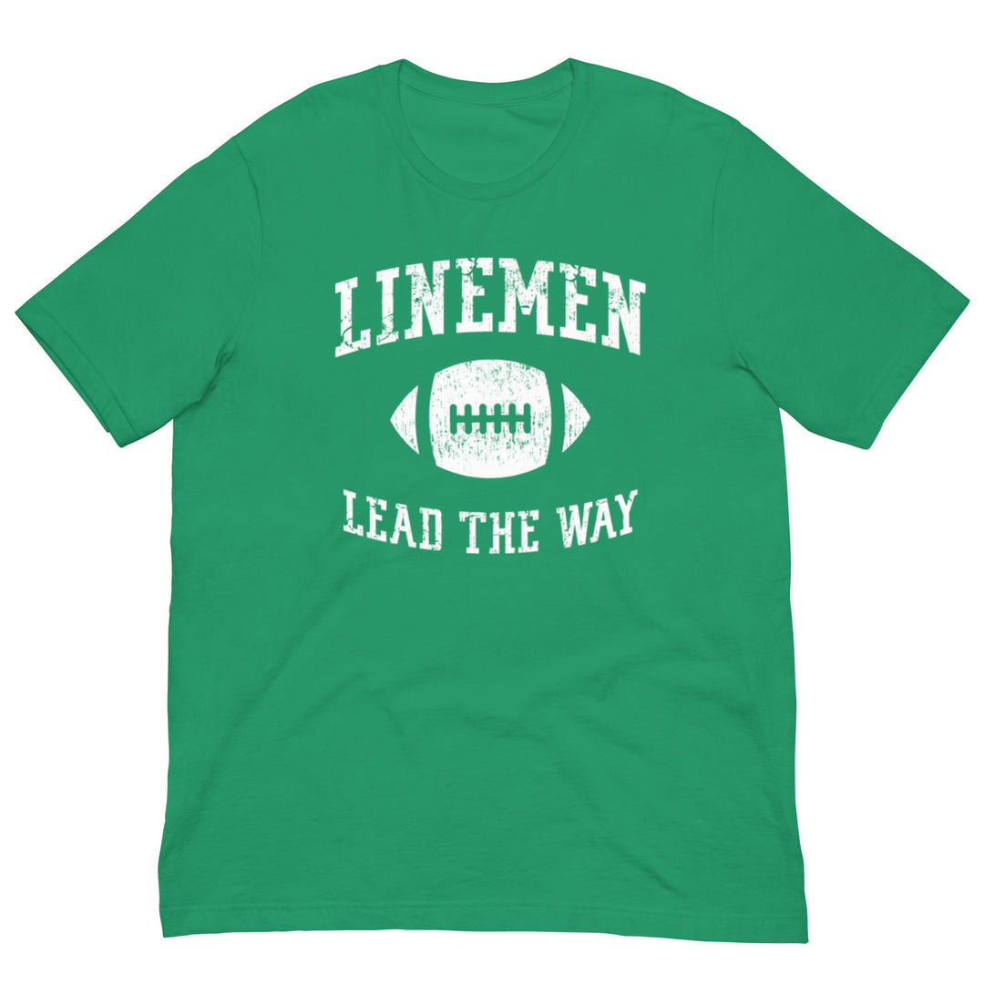 LINEMEN LEAD THE WAY - Youth T-Shirt