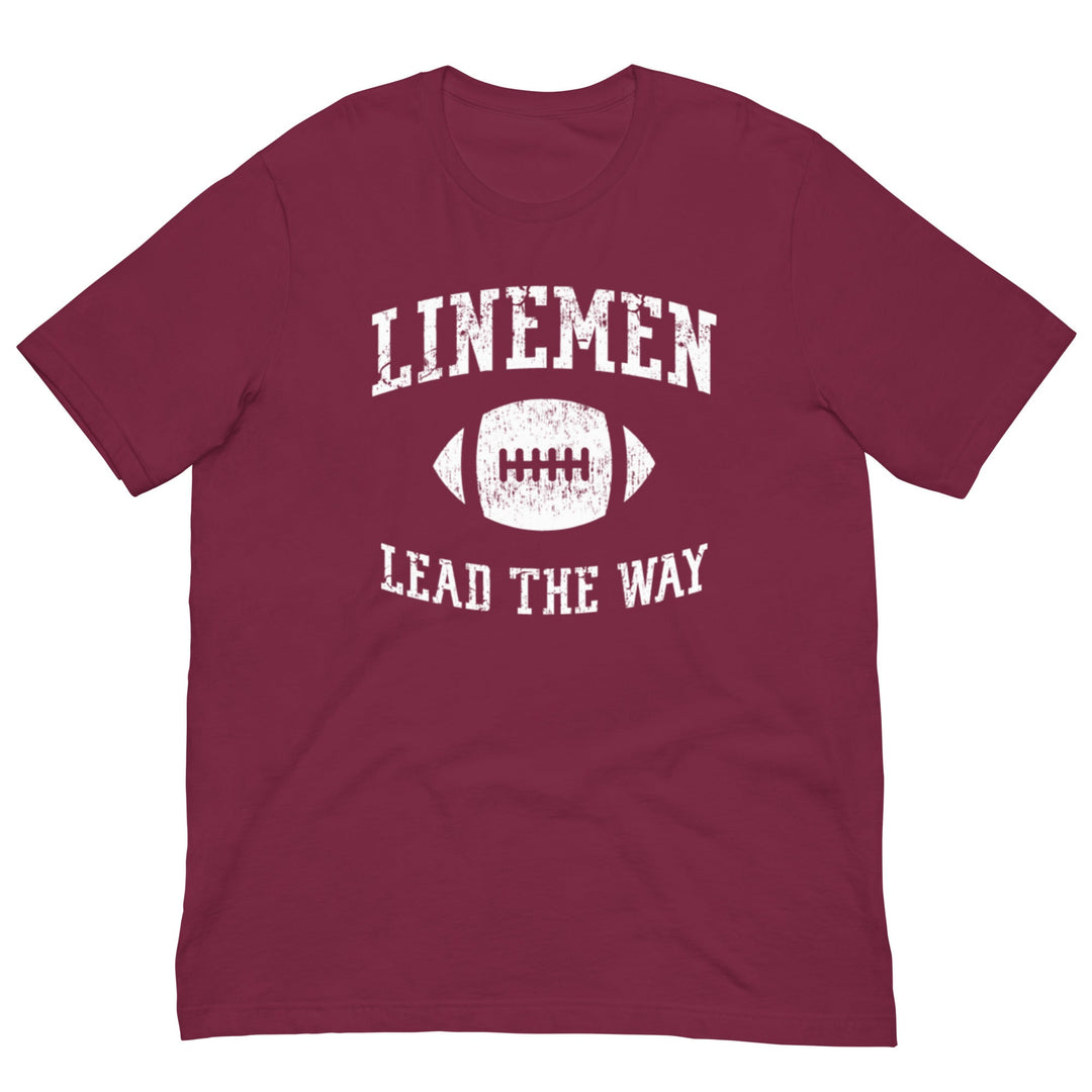 LINEMEN LEAD THE WAY - Youth T-Shirt