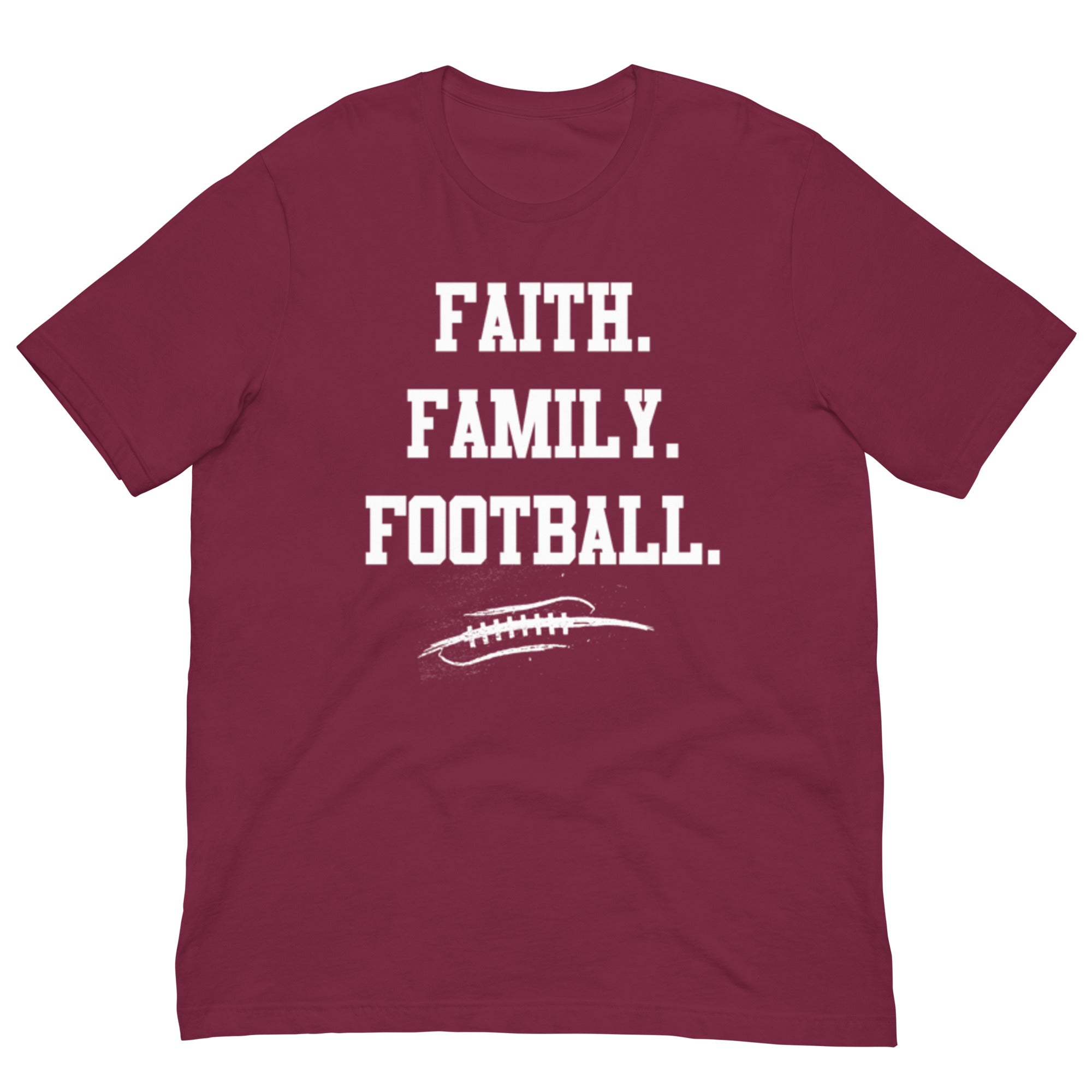 FAITH FAMILY FOOTBALL - Youth T-Shirt