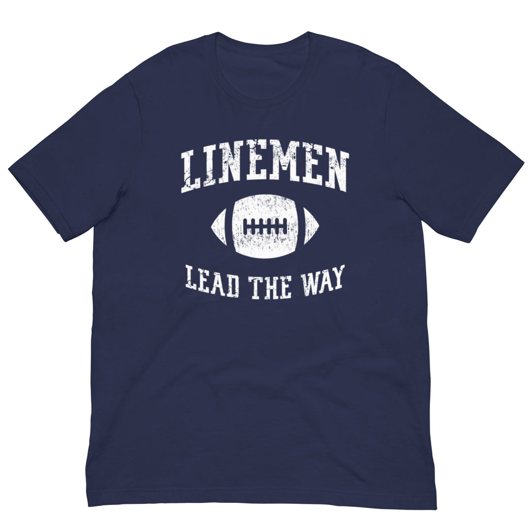 LINEMEN LEAD THE WAY - Youth T-Shirt