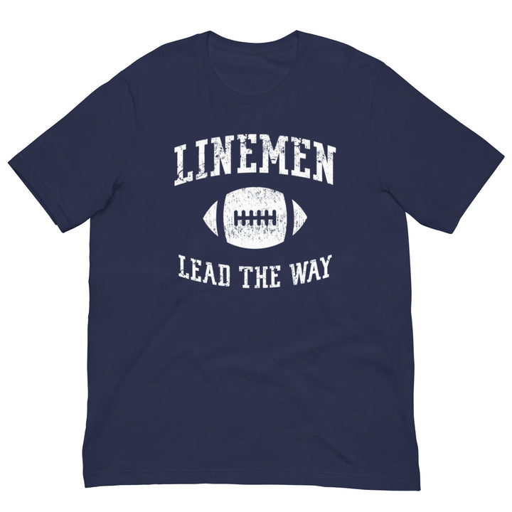 LINEMEN LEAD THE WAY - Youth T-Shirt