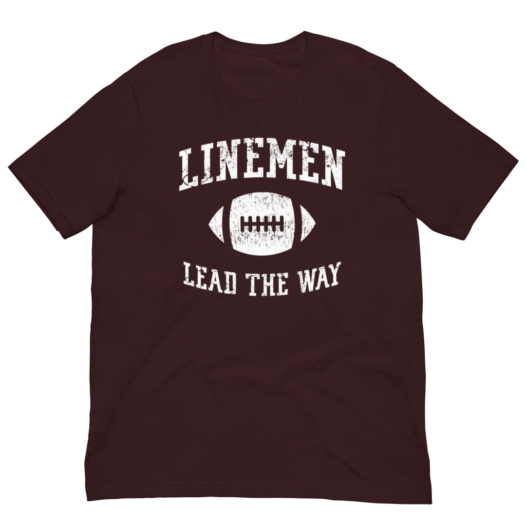 LINEMEN LEAD THE WAY - Youth T-Shirt