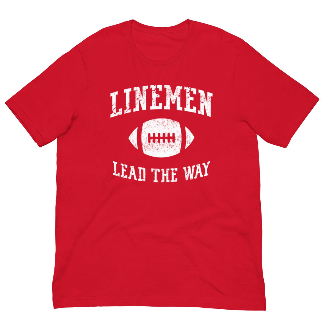 LINEMEN LEAD THE WAY - Youth T-Shirt