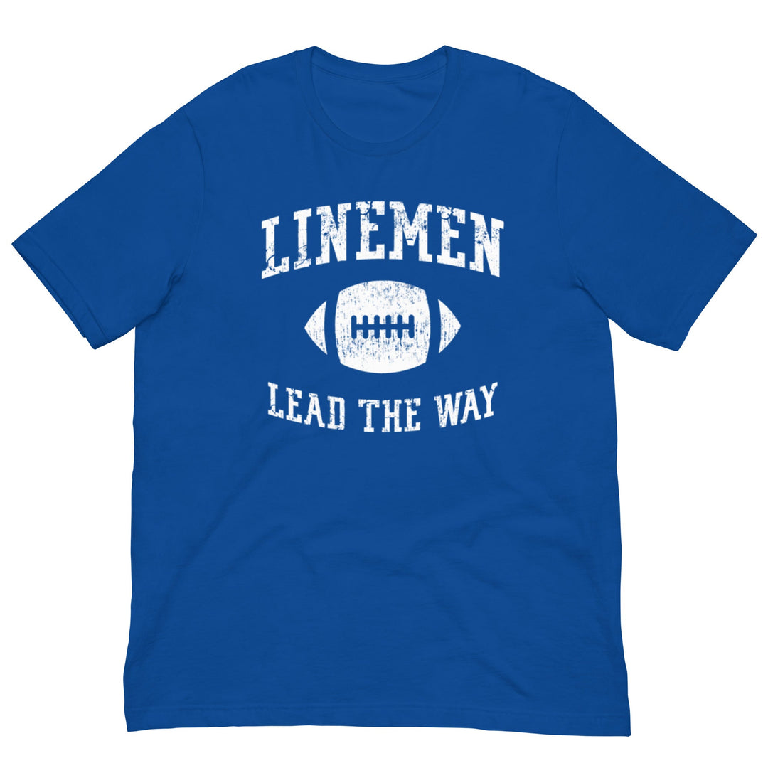 LINEMEN LEAD THE WAY - Youth T-Shirt