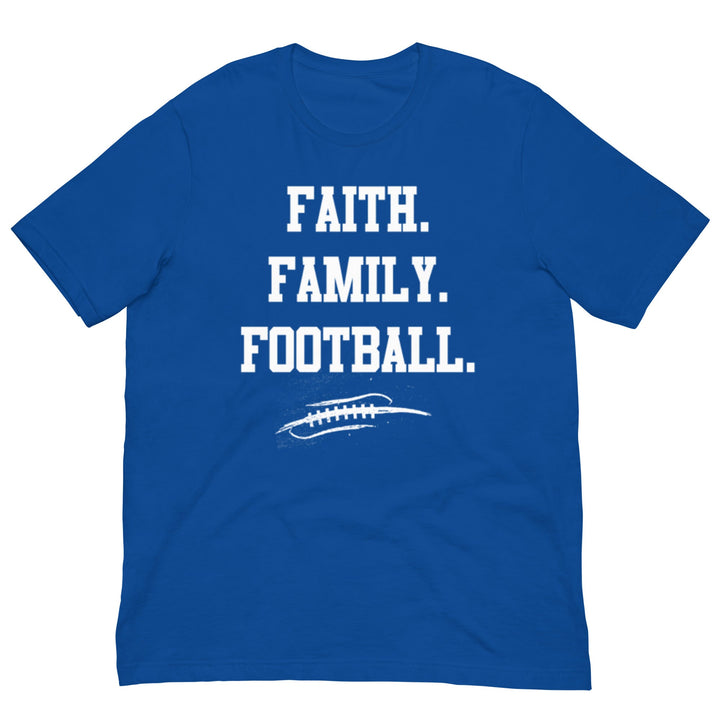 FAITH FAMILY FOOTBALL - Youth T-Shirt