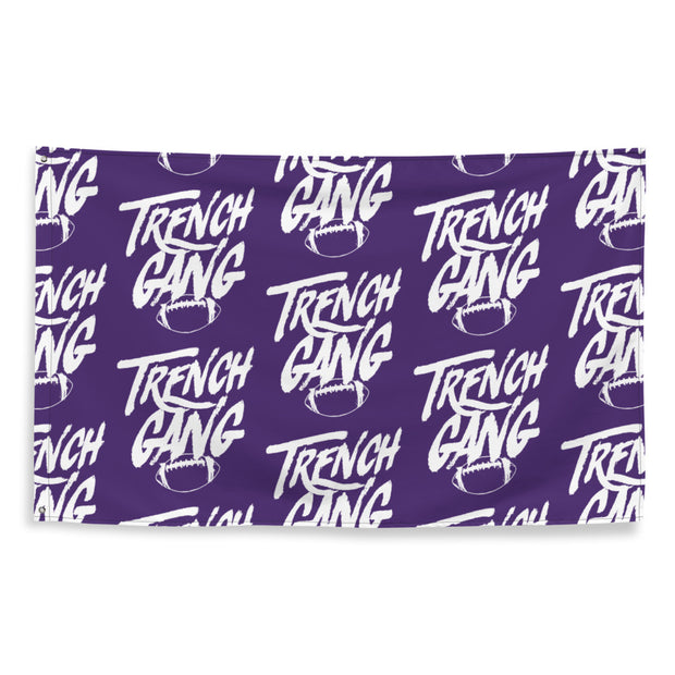 Trench Gang Pattern - Flag