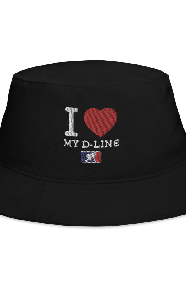 I Love My D-Line Bucket Hat