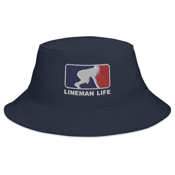 Lineman Life Bucket Hat - Classic Logo – Lineman Probs