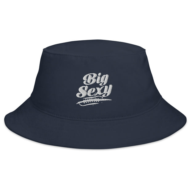 Big Sexy Bucket Hat - White