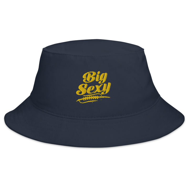 Big Sexy Bucket Hat - Gold